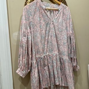 MAREA THE BRAND LONG SLEEVE MINI DRESS- size xs/small